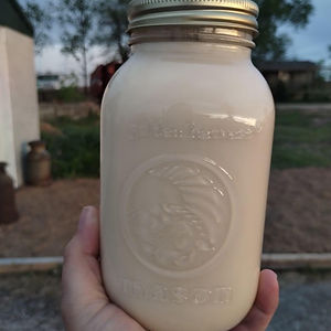 Milk Half Gallon Jar