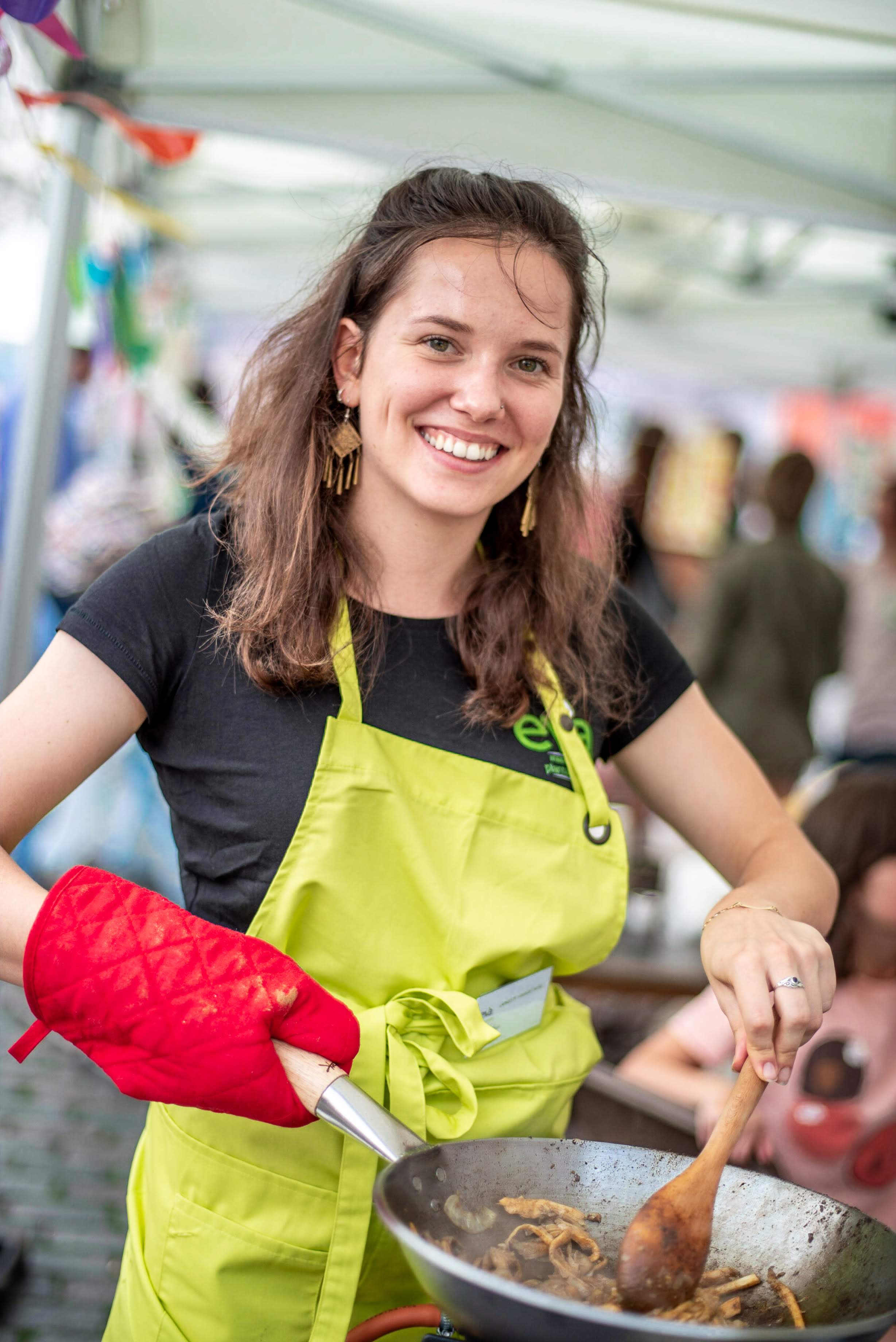 Valérie in actie