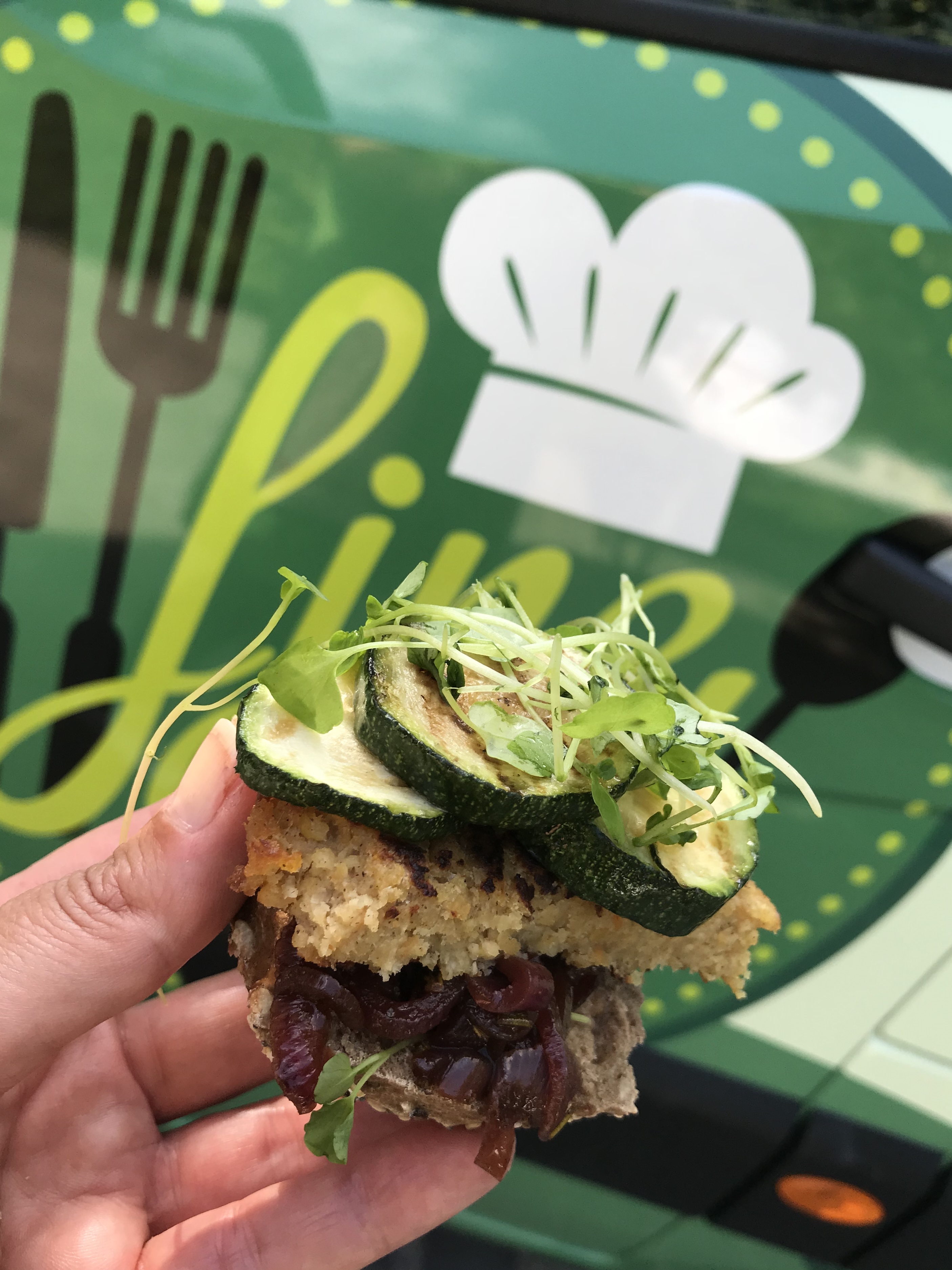 probeersel met courgette