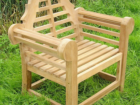 Lutyens Teak Garden Arm Chair ~ Deluxe - blog...