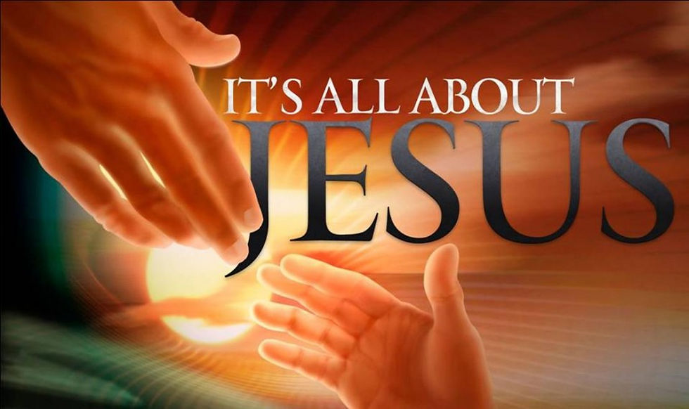 The hand of Jesus