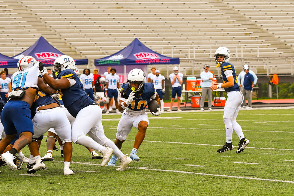 Clarke Football at home