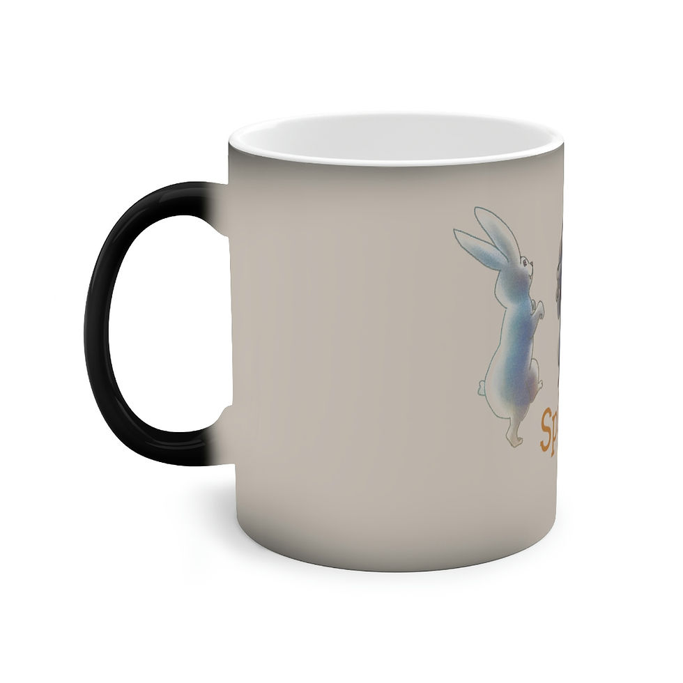 Thumbnail: Spill the tea, Color-Changing Mug, 11oz.