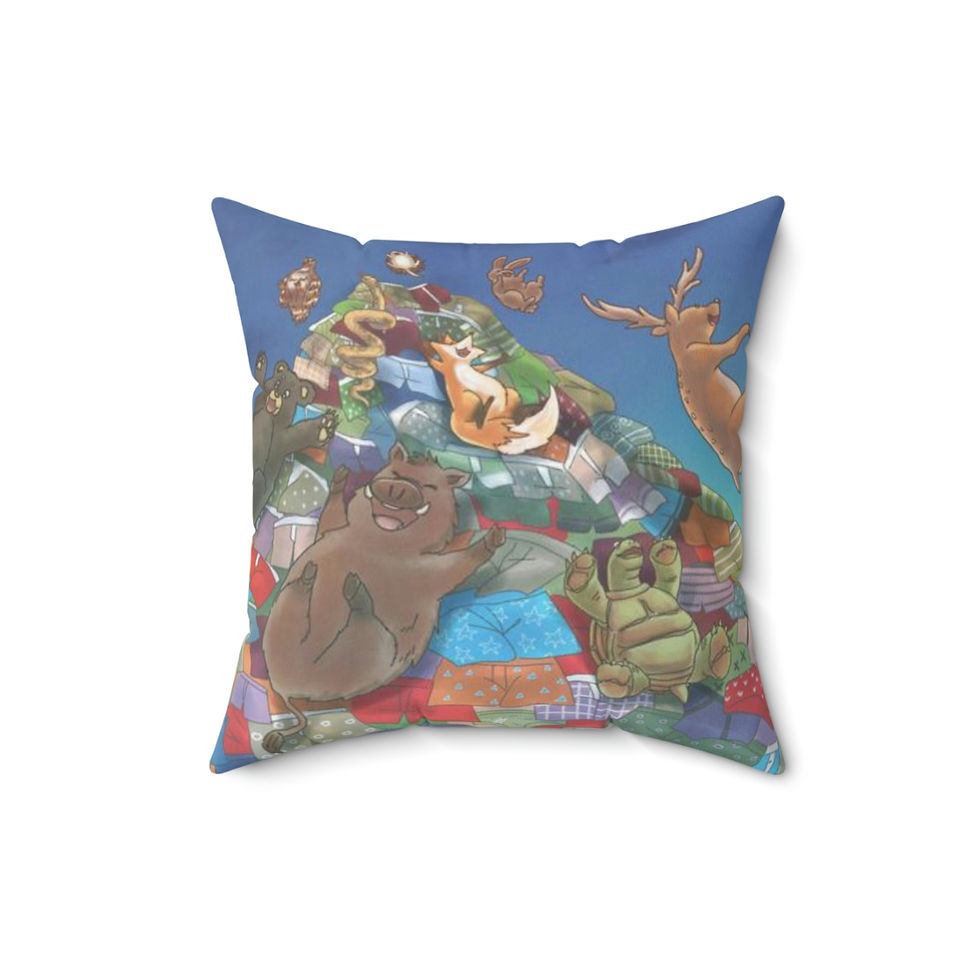 Thumbnail: Spun Polyester Square Pillow 1