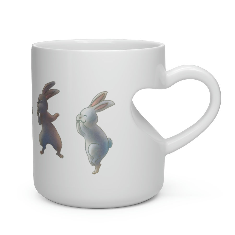 Thumbnail: Spill the Tea, Heart Shape Mug
