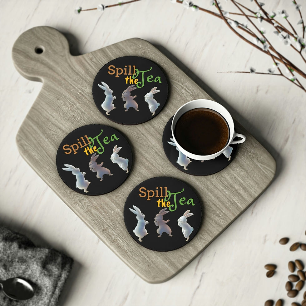 Thumbnail: Spill the tea, Coasters