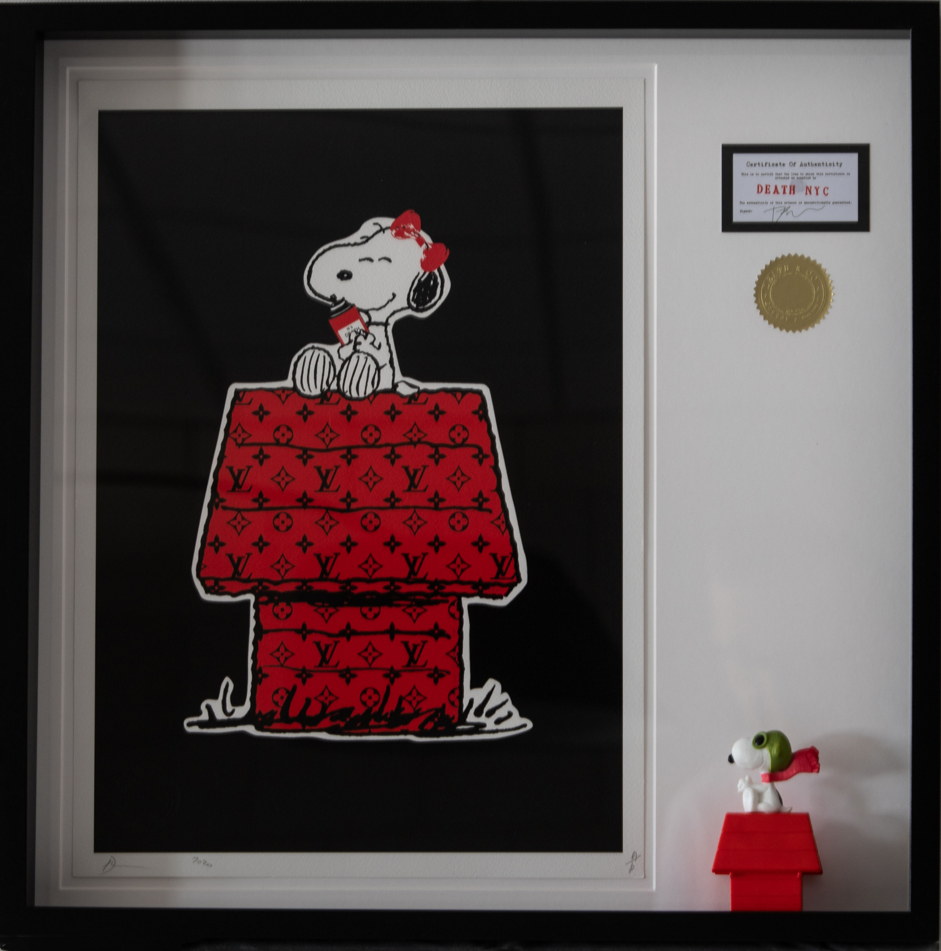 "Snoopy Louis Vuitton" 52x52