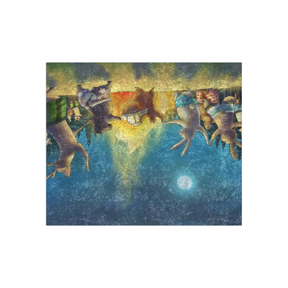 Thumbnail: Bonfire dance Crushed Velvet Blanket
