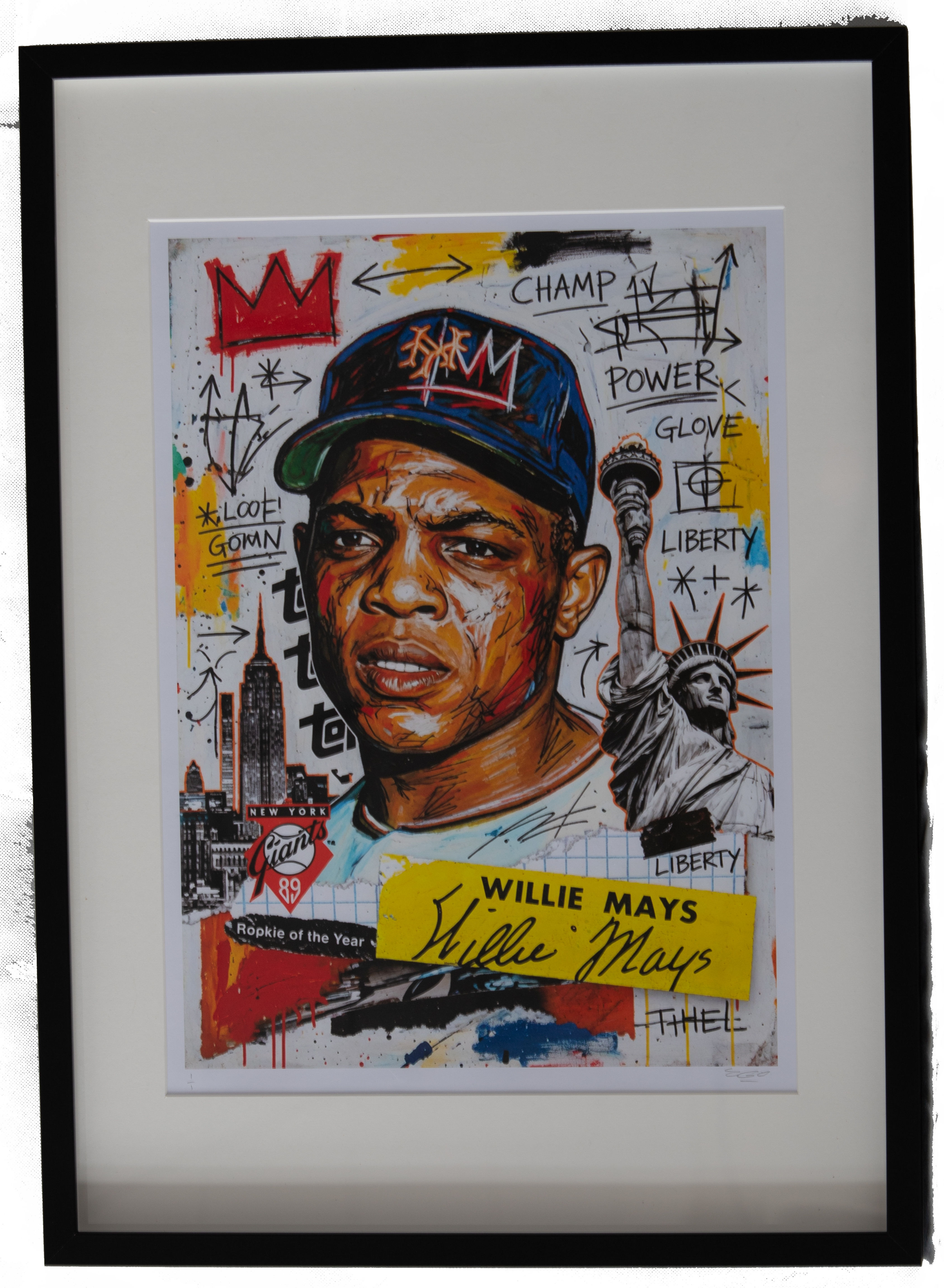 "The say hey Kid-Willie Mays" 60x40