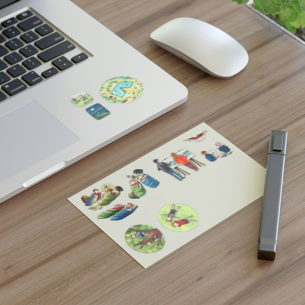 Thumbnail: Campers, Sticker Sheets 2