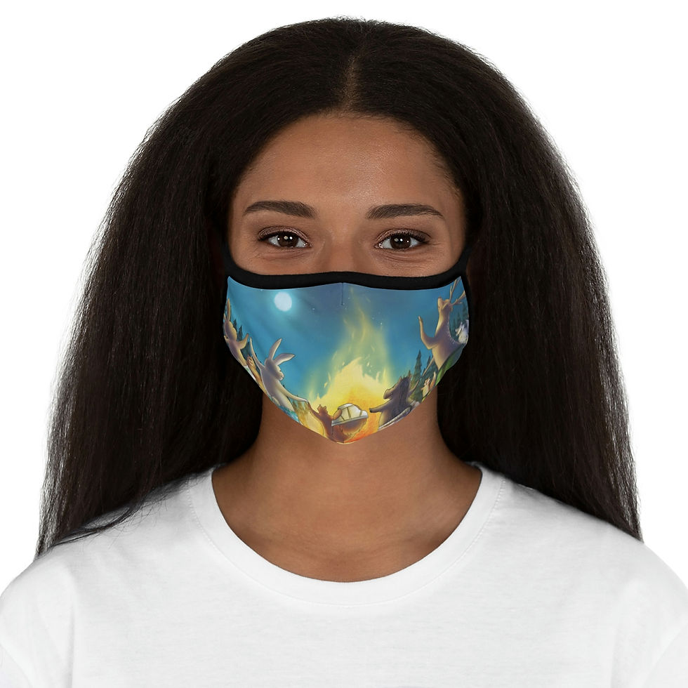 Thumbnail: Fitted Polyester Face Mask