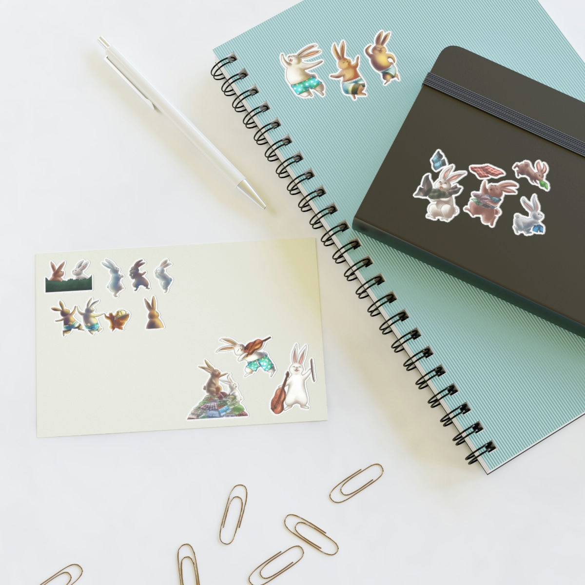 bunnies, Sticker Sheets
