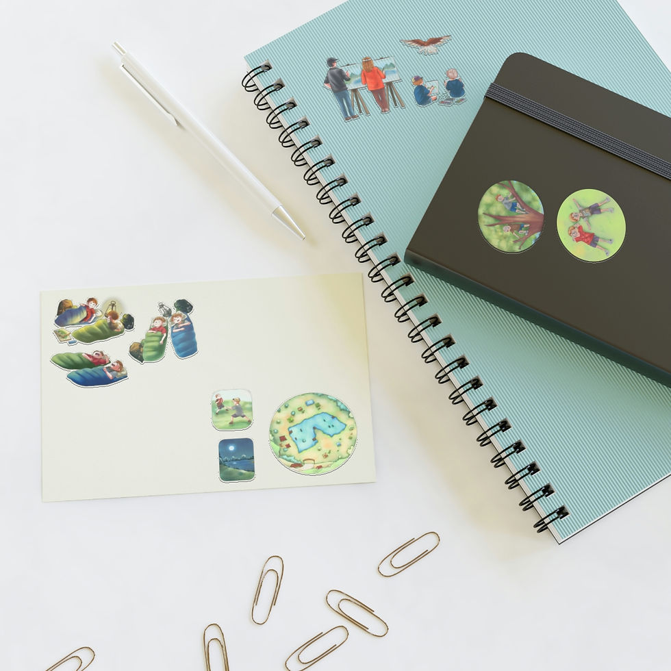 Thumbnail: Campers, Sticker Sheets 2