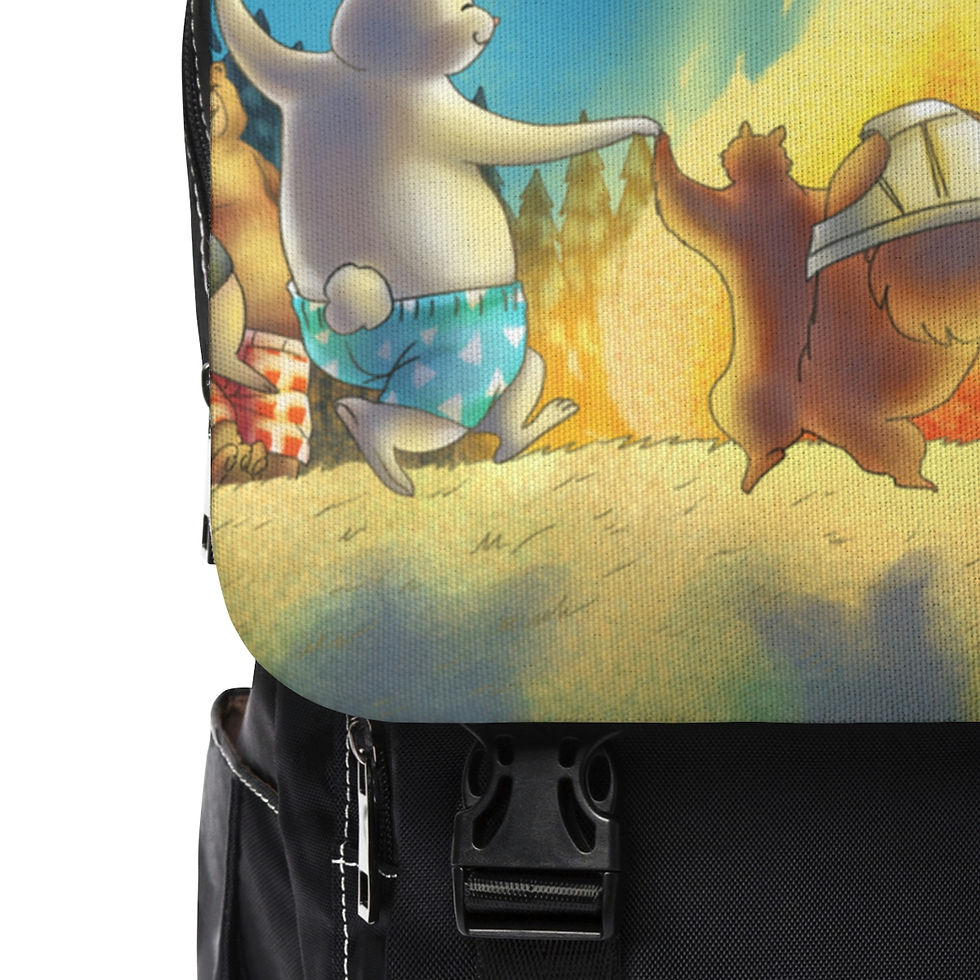 Thumbnail: Unisex Casual Shoulder Backpack