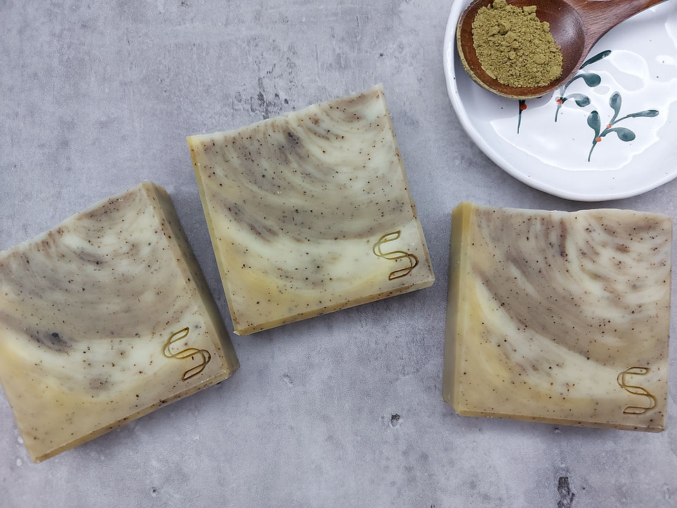 DS03l 抹茶車前皂 Matcha Plantain Soap