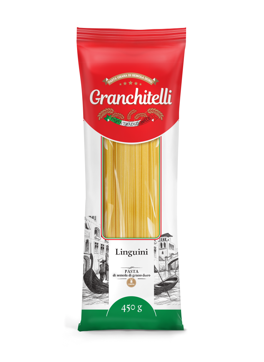Макаронные изделия "GRANCHITELLI" лингвини