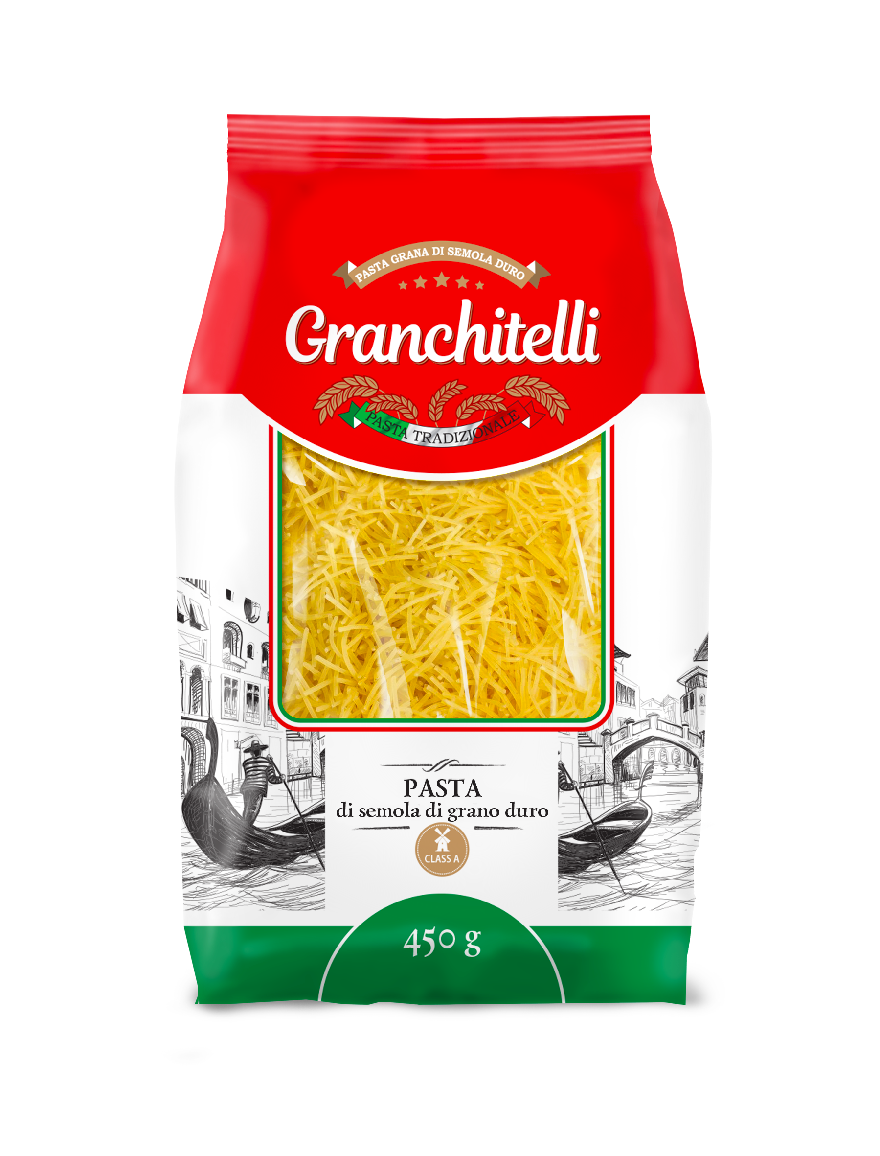 Макаронные изделия "GRANCHITELLI" паутинка