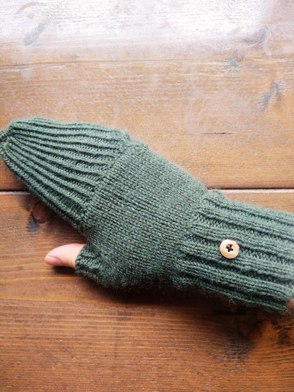 Thumbnail: Men's Fingerless Gloves