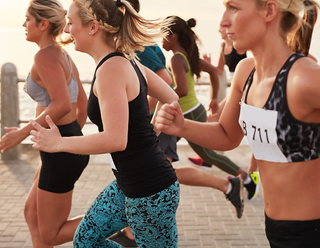 Women Running Race