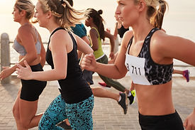 Women Running Race