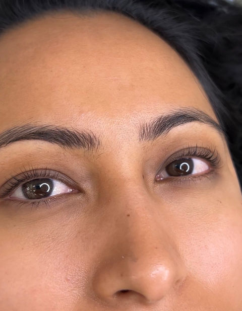 No extensions. No falsies. Just naturally lifted lashes.