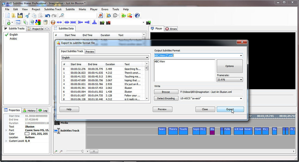 Subtitle Maker Crack Free Registration Code Free Download PC/Windows ...