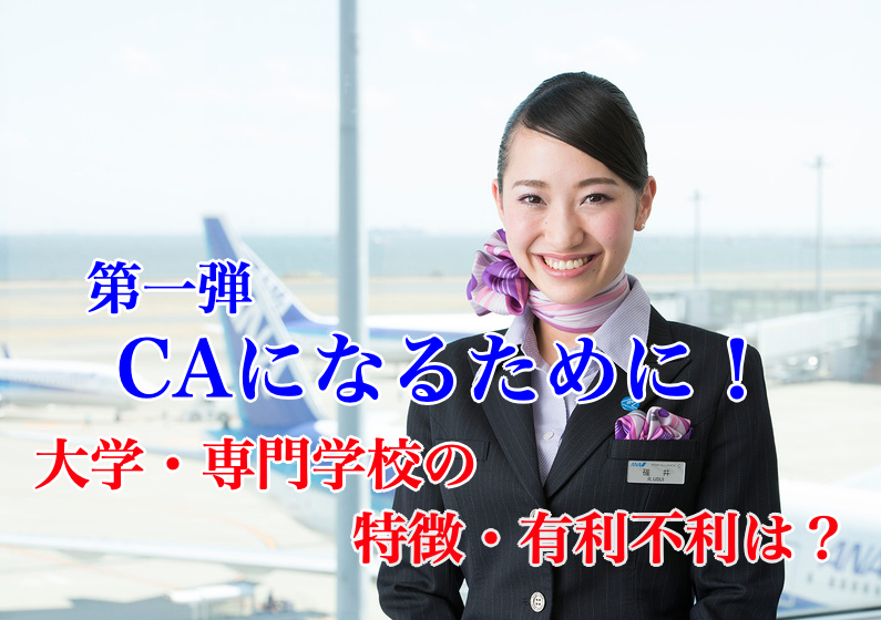 大学 専門学校 キャビンアテンダント Ca を目指すためには