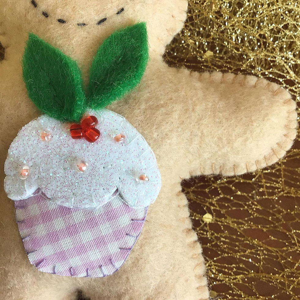 Miniatura: Bonecos de gengibre “Cupcakes”