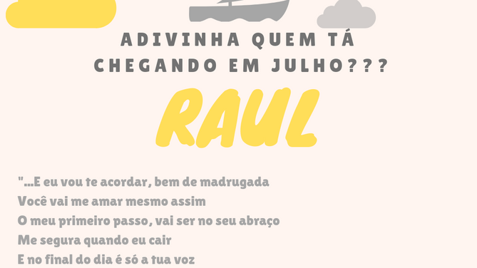 Ele vem aí... RAUZITO!!!