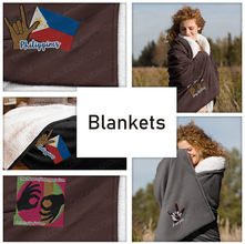 Snuggle up with our collection of blankets featuring one-of-a-kind ASL artwork by a deaf owner. Our sign language graphic designs bring together the worlds of art and communication, creating the perfect way to show your support for the deaf community while enjoying the comforts of home.
