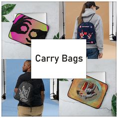 Carry your essentials in style with our sign language carry bags, designed by a skilled deaf artist. Each ASL artwork and graphic design celebrates the deaf community, providing a unique and fashionable way to tote your belongings while showcasing your support for deaf creators.