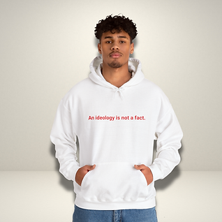 Happy Nomad_An Idealogy Is Not A Fact Hoodie