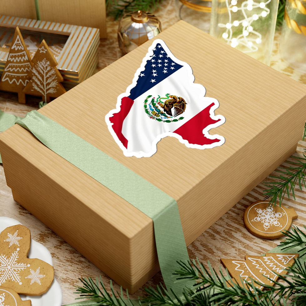 Thumbnail: Pride Stickers - Mexican-American Pride Sticker
