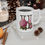 Thumbnail: Floral Letter H Mug, 11oz