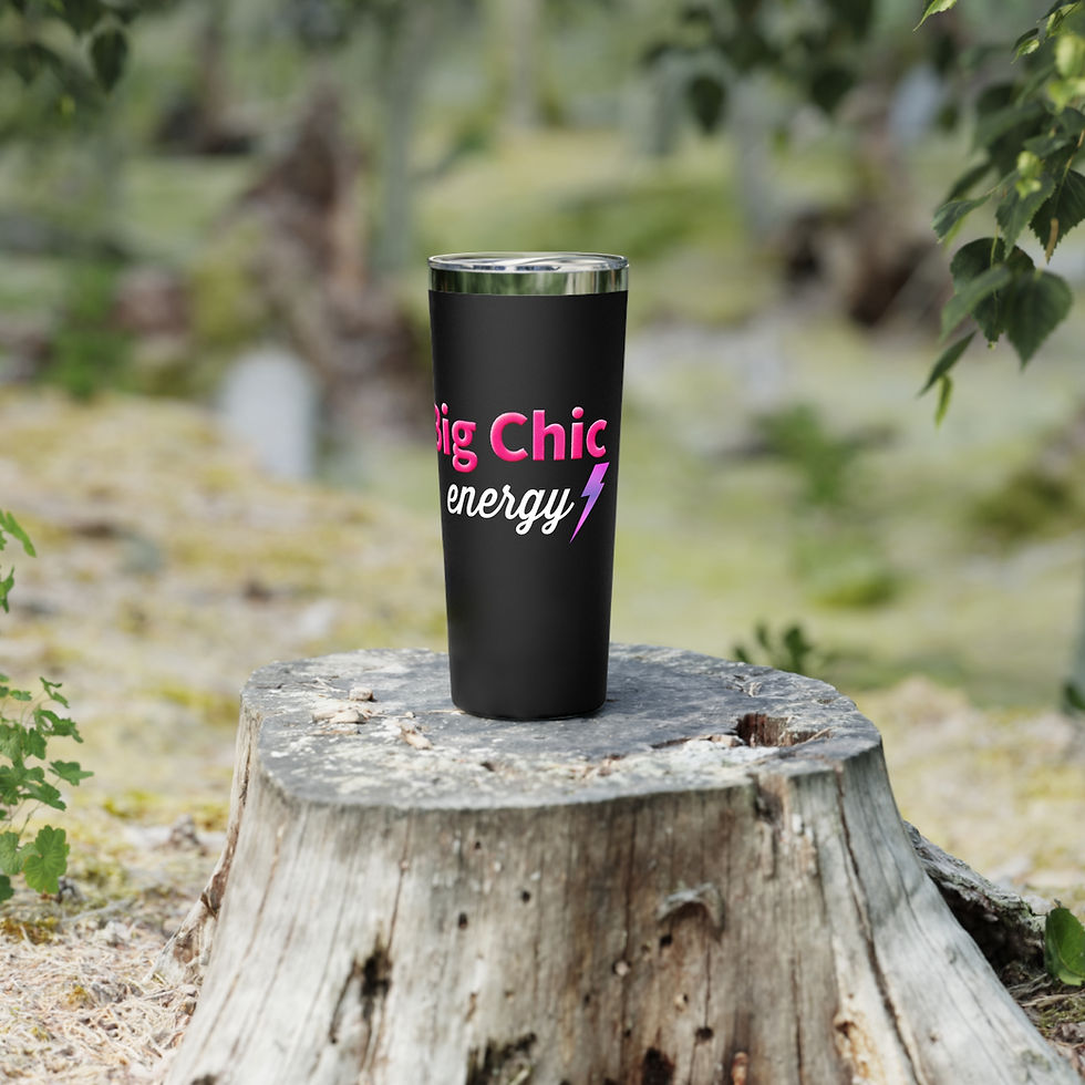Thumbnail: Big Chic energy Pink Copper Vacuum Insulated Tumbler 22oz Select From 2 Colors