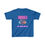 Thumbnail: Royal Blue Ghouls Just Wanna Have Fun Kids Short Sleeve Halloween Shirt/ Tee/ T-shirt Featuring Neon Font with Dancing Ghouls