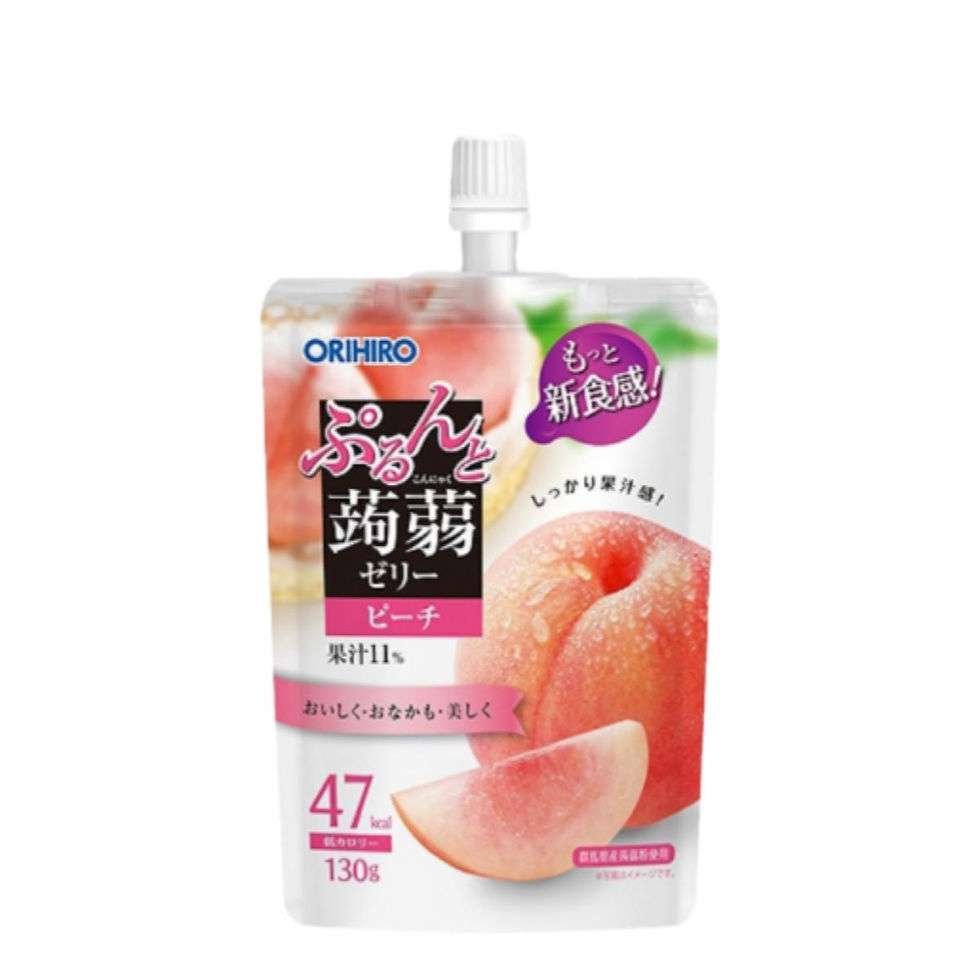 Orihiro 水蜜桃蒟蒻飲品 (130gx8包)