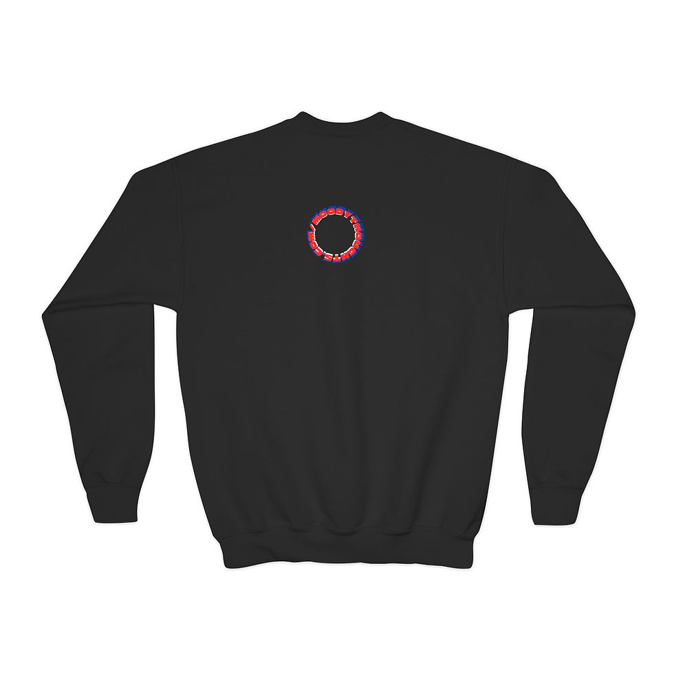 Thumbnail: Peace Youth Kid's Unisex Crewneck Sweatshirt