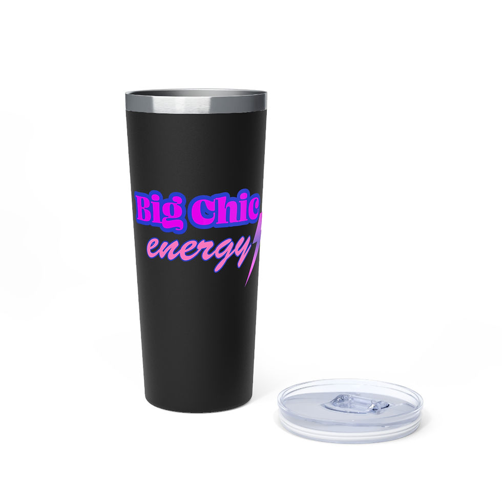Thumbnail: Big Chic energy Purple Copper Vacuum Insulated Tumbler 22oz Select From 3 Colors