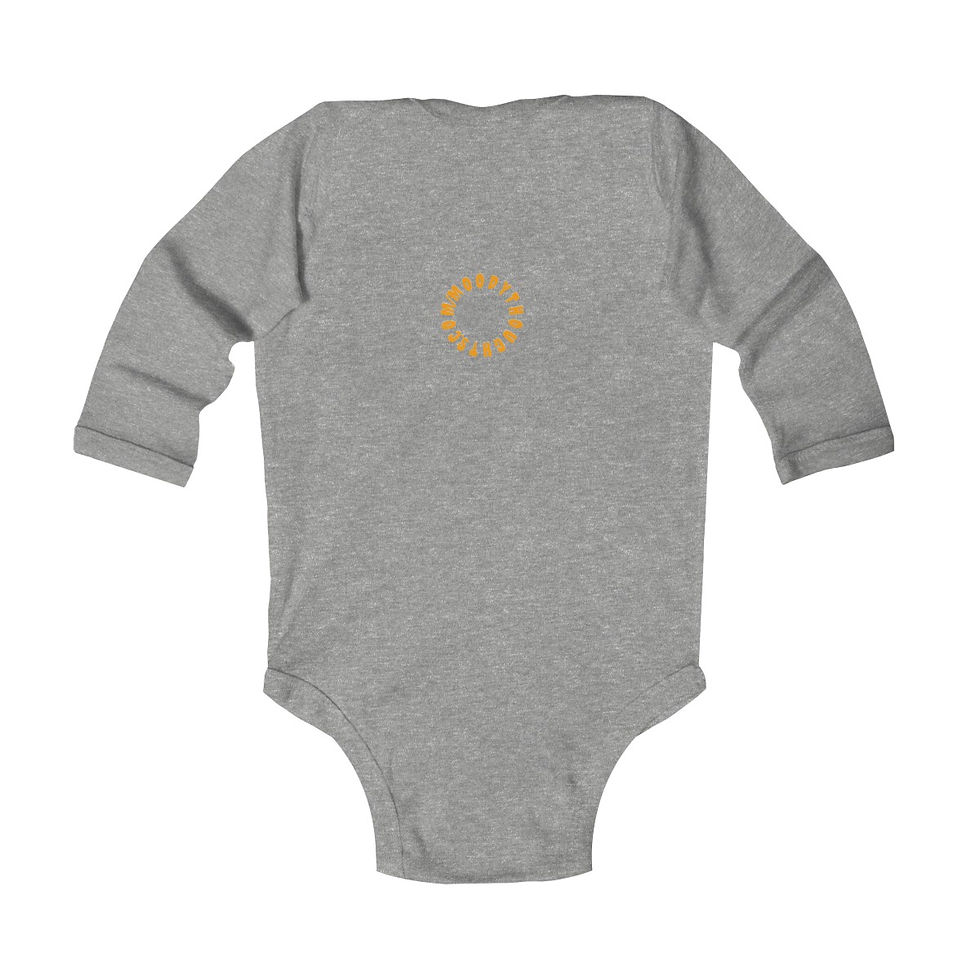 Thumbnail: No Tricks Only Treats Skeleton Dump Truck Infant Long Sleeve Halloween Bodysuit
