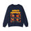 Thumbnail: Navy Blue Nana's Pumpkins Adult Unisex Crewneck Sweatshirt Features Customized Cute Pumpkin Faces Similar to Your Kid's Faces