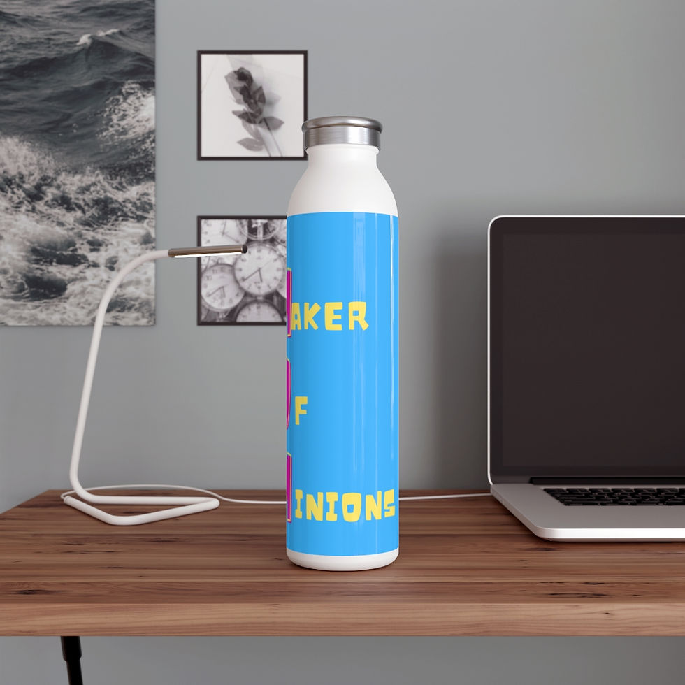 Thumbnail: Mom Maker of Minions Slim Water Bottle 20 oz 