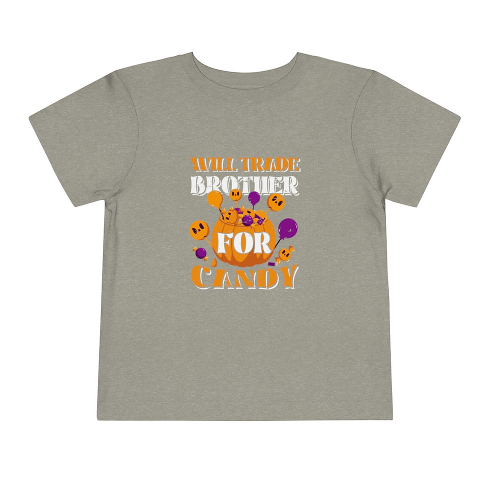 Thumbnail: Will Trade Brother For Candy Toddler Short Sleeve T-Shirt
