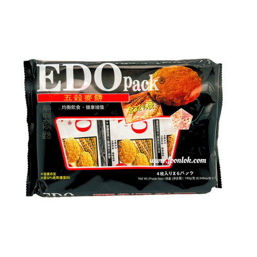 EDO五穀麥餅 (180g) | 歡樂食品 Foon Lok