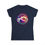 Thumbnail: Navy Blue Moody Thoughts Purple Galaxy Women's Shirt/ Tee/ T-shirt Features Storm Clouds w/ Purple Galaxy Fire Ring