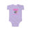 Thumbnail: Lavender Purple Ghouls Just Wanna Have Fun Infant Baby Short Sleeve Halloween Bodysuit/ Onesie Neon Font w/ Dancing Ghouls