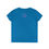 Thumbnail: Sapphire Blue She-E-O energy Purple Pink Fonts Ladies' V-Neck Short Sleeve T-shirt/ Shirt/ Tee the Back has Moody Thoughts