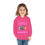 Thumbnail: Vintage Hot Pink Ghouls Just Wanna Have Fun Toddler Halloween Hooded Sweatshirt/ Hoodie Features Dancing Ghoul Skeletons