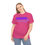 Thumbnail: Big Chic energy Purple/ Pink Adult Cotton Short Sleeve Tee/ T-shirt/ Shirt