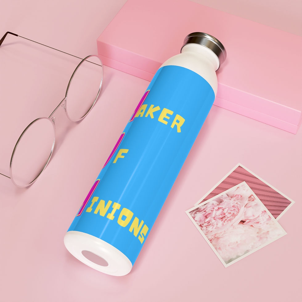 Thumbnail: Mom Maker of Minions Slim Water Bottle 20 oz 